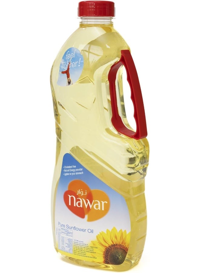 Nawar Pure Sunflower Oil, 1.5L - Pack of 2 (Twin Pack) - Image 4