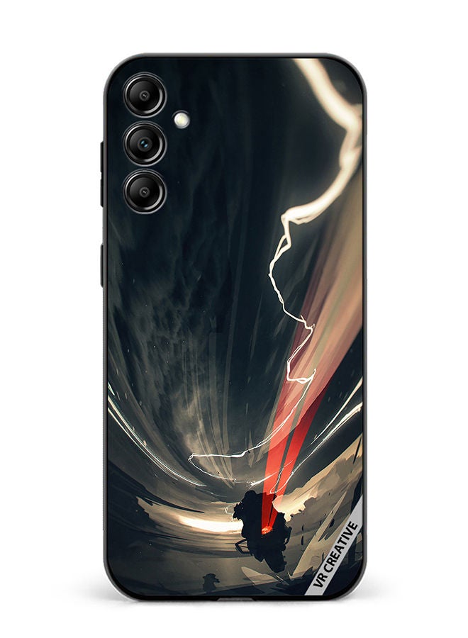 VR CREATIVE Protective Case Cover For Samsung Galaxy A14 5G/A14 Abstract Design Multicolour - Image 1