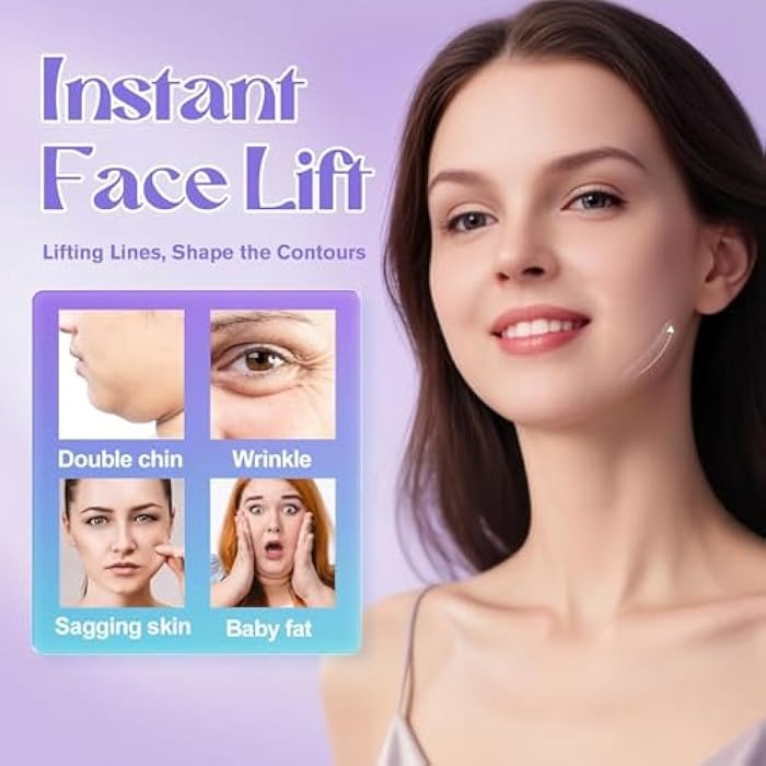 DIWUMO Neck Tape Lifting Invisible,140PCS Face Tape Lifting Invisible Face Lift Tape,Neck Lift Tape Face Lifter Tape for Makeup Instant Face Lift Facial Tape for Women Double Chin Jowls Eyebrow Sagging Skin - Image 4