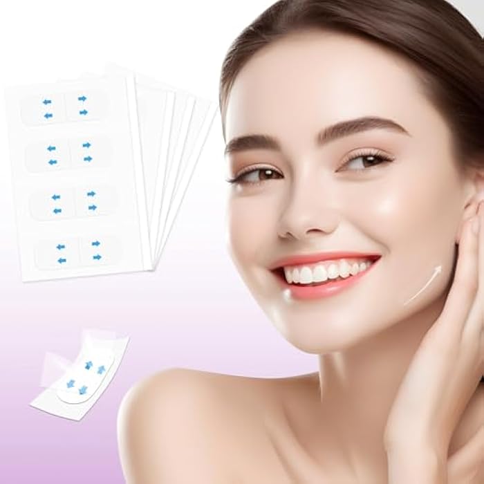 DIWUMO Neck Tape Lifting Invisible,140PCS Face Tape Lifting Invisible Face Lift Tape,Neck Lift Tape Face Lifter Tape for Makeup Instant Face Lift Facial Tape for Women Double Chin Jowls Eyebrow Sagging Skin - Image 1