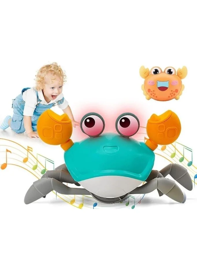 NeUygun Sensored Crab Rechargeable Toy Helping Crawling Sound Musical Toy