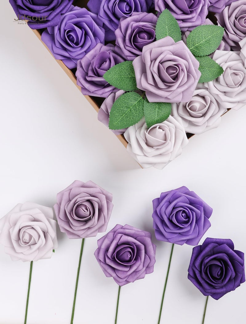 Jdsour 25pcs Artificial Flower - Image 2