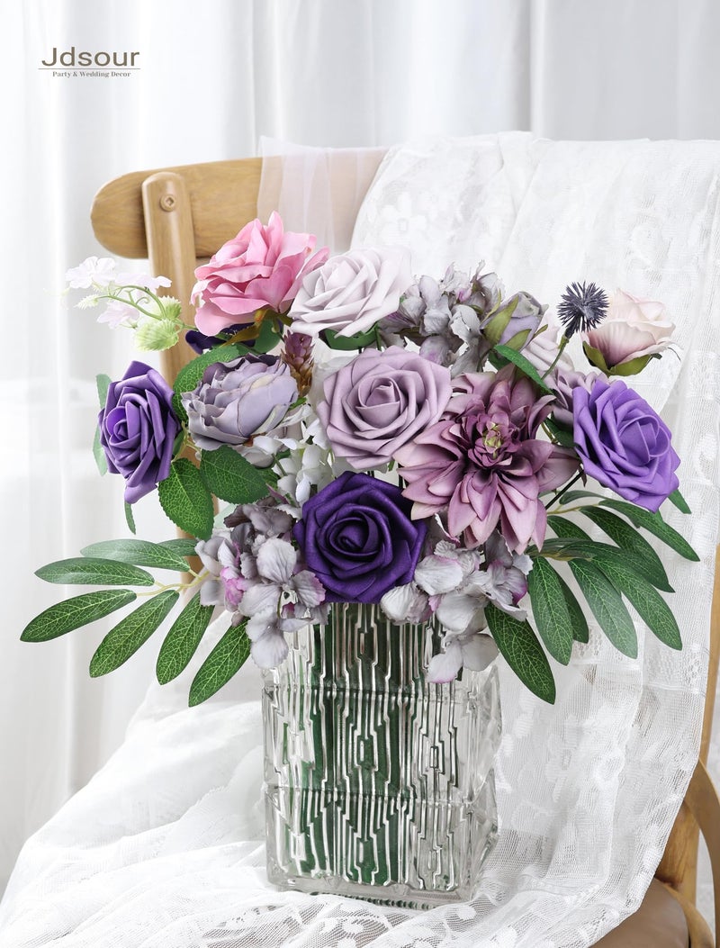 Jdsour 25pcs Artificial Flower - Image 3