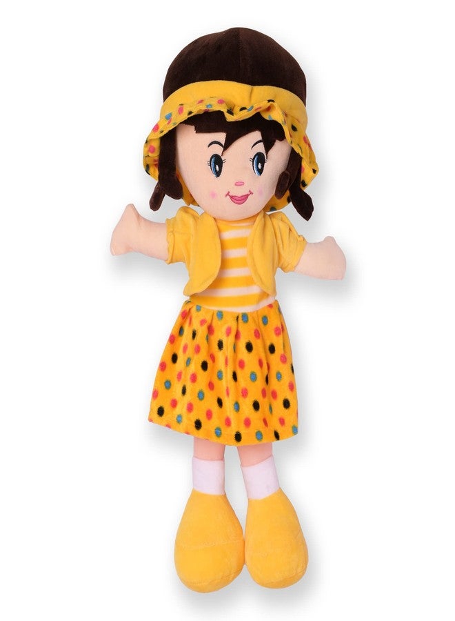 جلانس دمية غلانس الناعمة واللطيفة ذات المظهر الجميل | ألعاب محشوة جذابة | اجذب انتباهك بدمية ليتل دارلينغ (دمية وينكي الصفراء، 100 سم) - Image 1