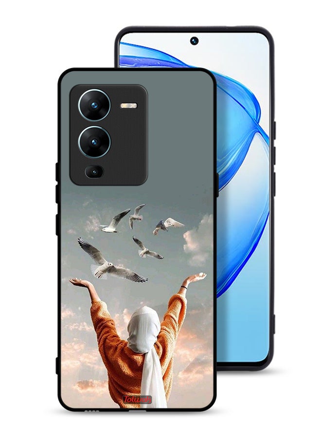 Tolwak Vivo V25 Pro 5G Protective Case Cover Birds Flying - Image 1