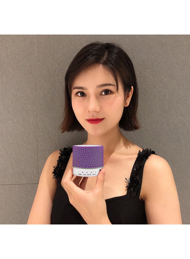 Neutral A10 Metal Small Steel Cannon Mini Bluetooth Audio Card Outdoor Lighting Portable Subwoofer Wireless Speaker Gift - Image 4