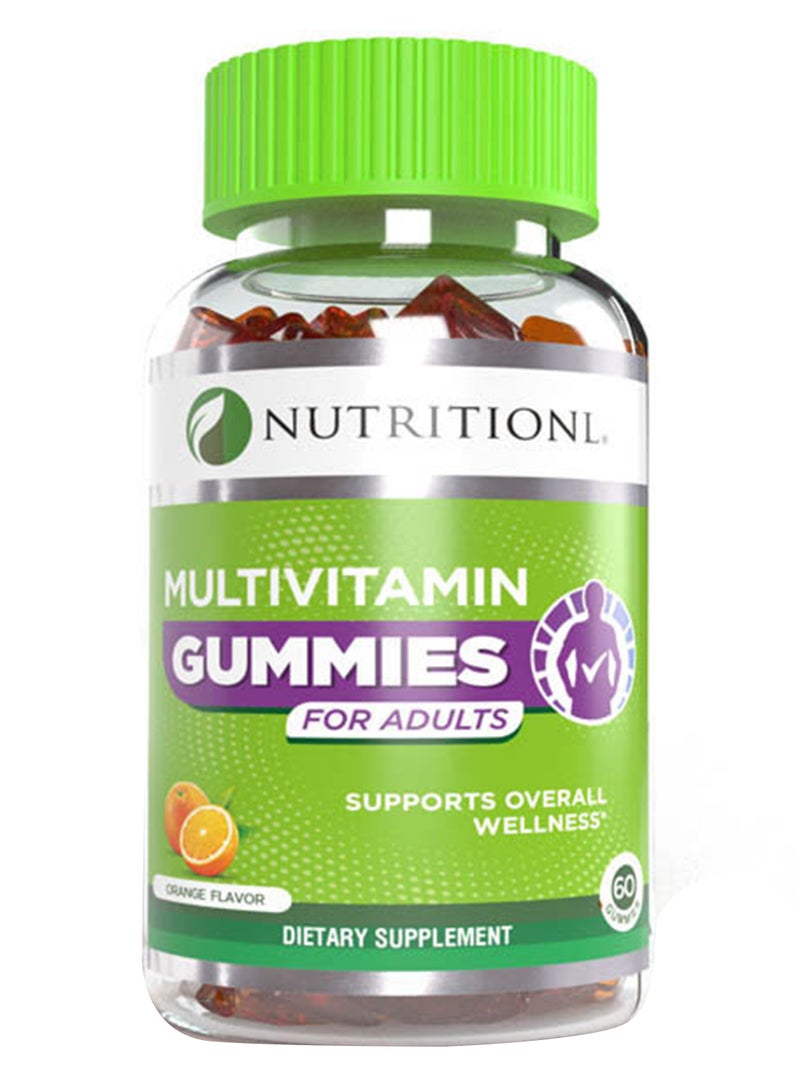 NUTRITIONL Multivitamin Adult Gummies 60's