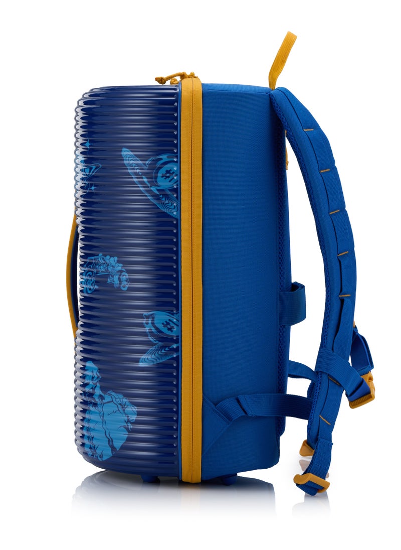 AMERICAN TOURISTER American Tourister PUBG Rollio U Backpack Spinner - Electric Blue / Wasp - 1 Year Global Warranty  - Image 3