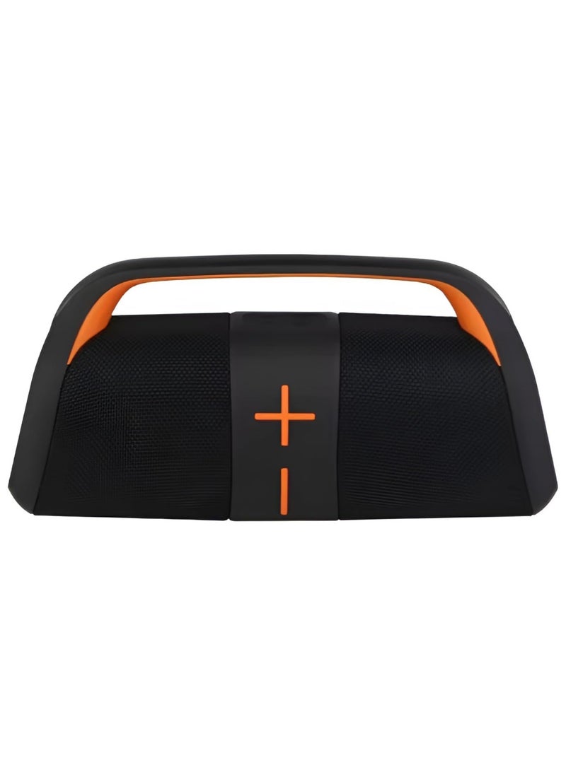 Kisonli - K12 - Bluetooth Speaker - W20 - Supports TF card, U disk, aux - Deep Bass - RGB Lighting - 3600mAh Battery - Powerful Stereo Sound - Black - Image 1