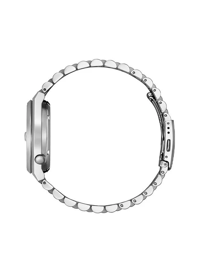 CITIZEN Men's Mechanical Men Silver Stainless Steel Strap Strap - NJ0151-53L