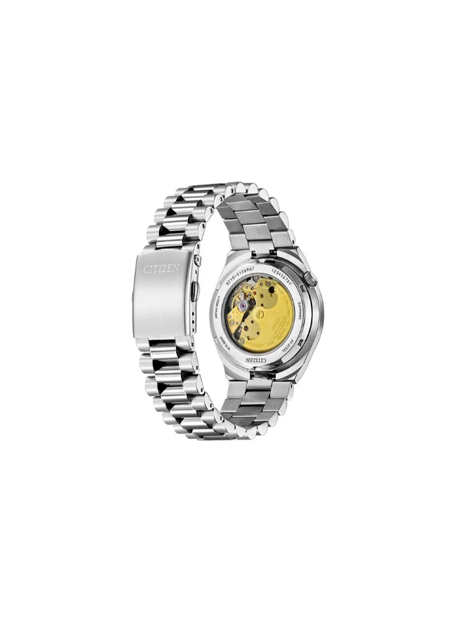 CITIZEN Men's Stainless Steel Strap Automatic Watch NJ0151-53L - 40 mm