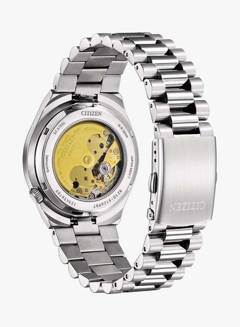CITIZEN Men's Stainless Steel Strap Automatic Watch NJ0151-53L - 40 mm - Image 4