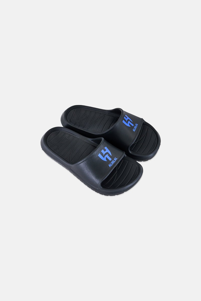 PUMA Kids Boy Divecat v2 Lite Al Hilal Slip On Slides, Black - Image 2