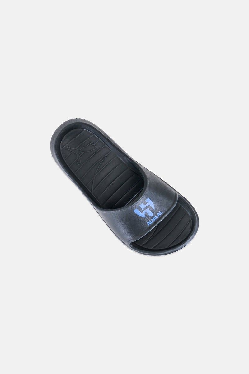PUMA Kids Boy Divecat v2 Lite Al Hilal Slip On Slides, Black - Image 4
