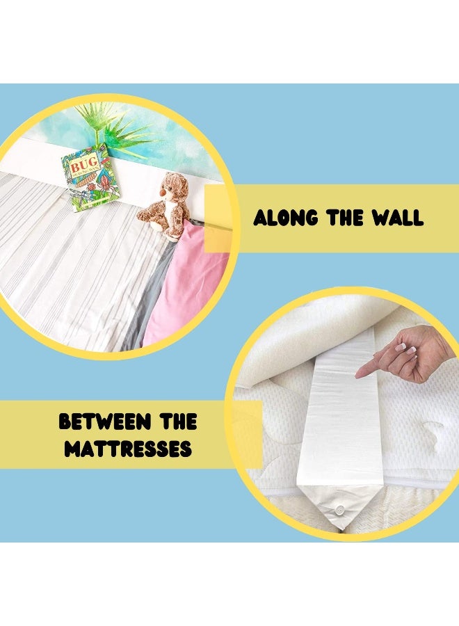 SnugStop The Original Bed Wedge | Gap Filler Between Your Headboard and Mattress | Triangle Pillow Wedge | Headboard Gap Filler | Anti-Slip Mattress | Don't Lose Your Pillow (Queen) 60”L x 6”W x 6”H - Image 5