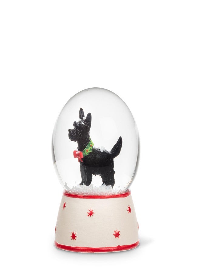 Abbott Collection Small Scottie Dog Snow Globe, 2.25-Inch, Resin, Multicolor - Image 2