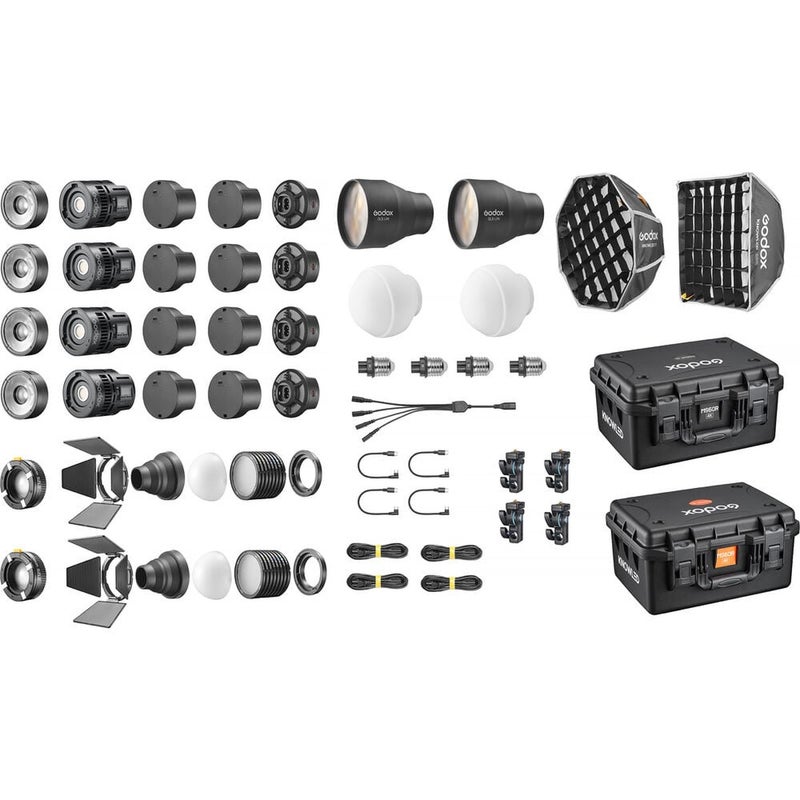Godox KNOWLED MS60R 4 Light Kit - Image 1