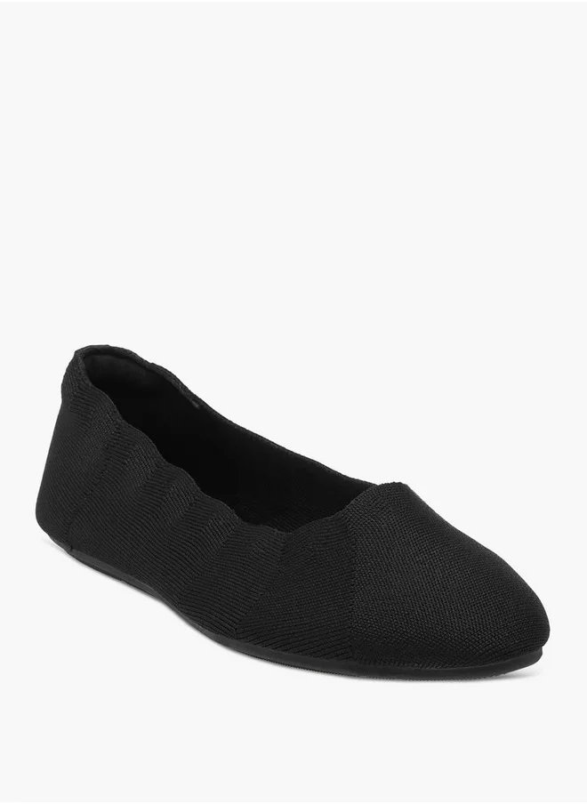 Celeste Women's Textured Slip-On Ballerina