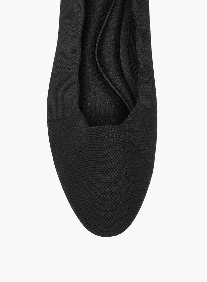Celeste Women's Textured Slip-On Ballerina