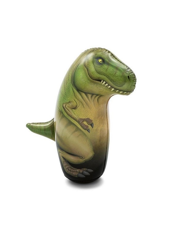 Bestway - Standing Inflatable Punching Bag with Air Pump, Kids Punching Toy, Large Dinosaur Bop Bag Tumbler Boxing Toy Children Educational Toy - Image 1