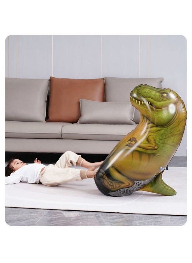 Bestway - Standing Inflatable Punching Bag with Air Pump, Kids Punching Toy, Large Dinosaur Bop Bag Tumbler Boxing Toy Children Educational Toy - Image 1
