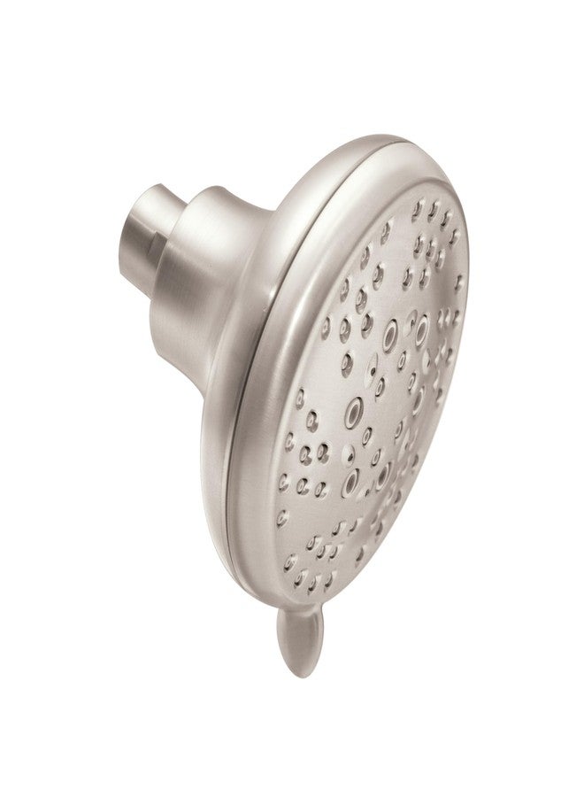 Moen CL26500BN 4-Inch Five-Function Shower Head, Brushed Nickel - Image 1