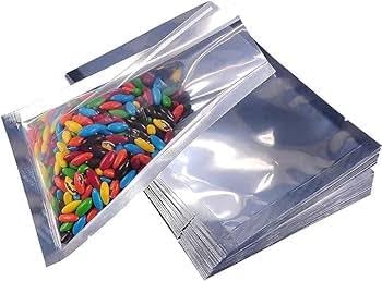 TRAGO Transparent Front/Silver Back Food grade Storage Transparent Vacuum Pouches | travel friendly | Airtight | space saver | packing - Pack of 100 Pcs (10 X 12 inch) - Image 2