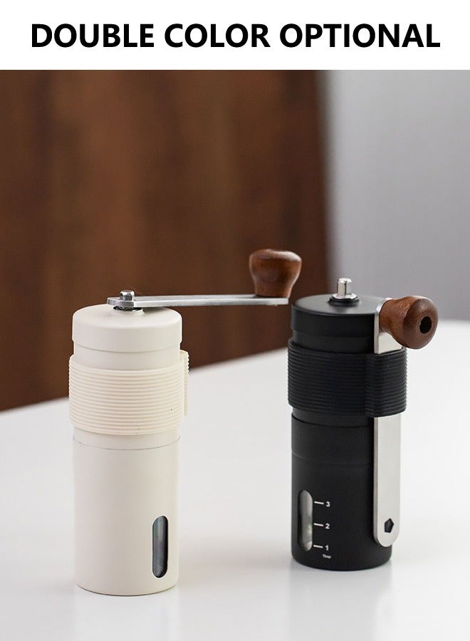 كيلا مطحنة قهوة يدوية محمولة، طاحونة قهوة يدوية للإسبريسو والقهوة الطازجة، مثالية للسفر، التخييم، الاستخدام المنزلي والمكتبي - مصنوعة من الفولاذ المقاوم للصدأ 304 المتين، مع مطحنة خزفية. - Image 2