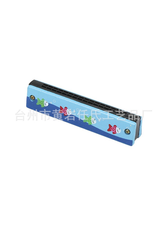 Wooden Harmonica Toy 16 Hole Wind Instrument Children Enlightenment Musical Instrument - Image 5