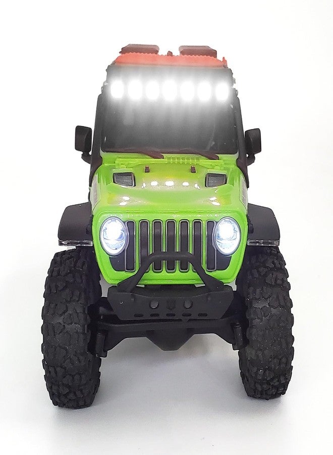 FACCNOY Plastic Roof Light LED Strip Lights Bar Spotlight Round Light for 1/30 RC Crawler Car SCX30 Jeep Wrangler Part (White Round Light) - Image 4