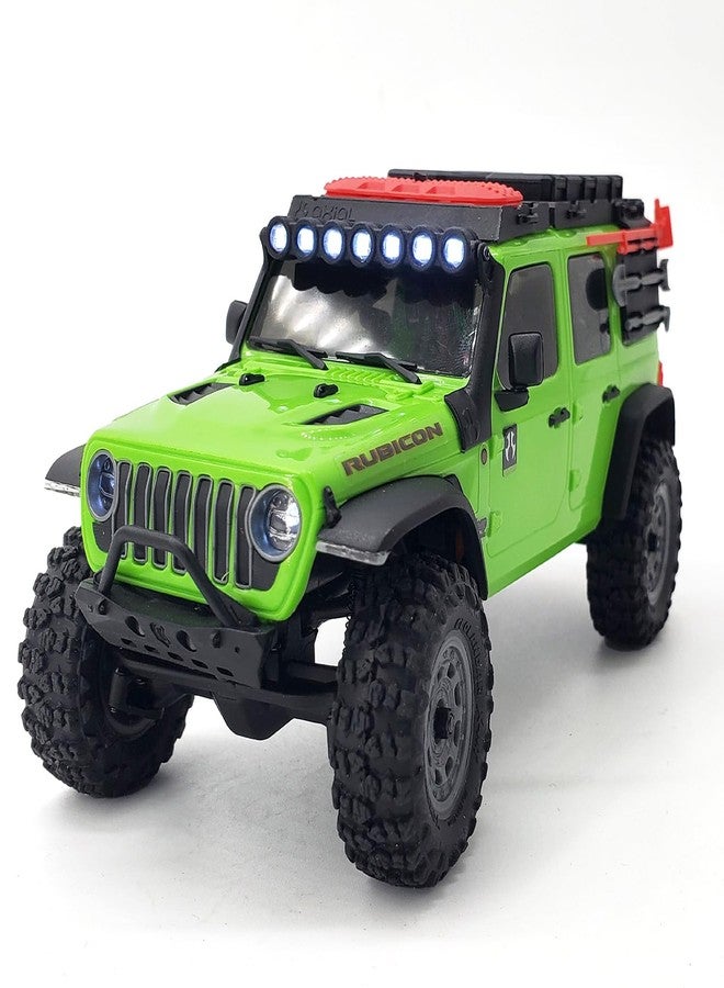 FACCNOY Plastic Roof Light LED Strip Lights Bar Spotlight Round Light for 1/30 RC Crawler Car SCX30 Jeep Wrangler Part (White Round Light) - Image 5