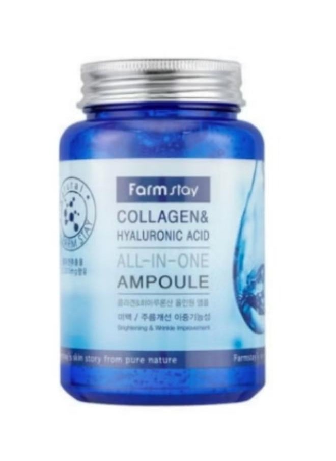 Farm Stay - All In One Collagen & Hyaluronic Acid Gel Ampoule 250ml - Image 1