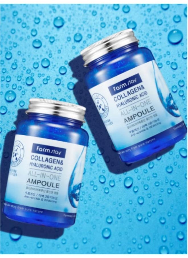 Farm Stay - All In One Collagen & Hyaluronic Acid Gel Ampoule 250ml - Image 1