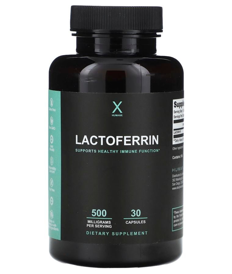 Lactoferrin 500 mg 30 Capsules