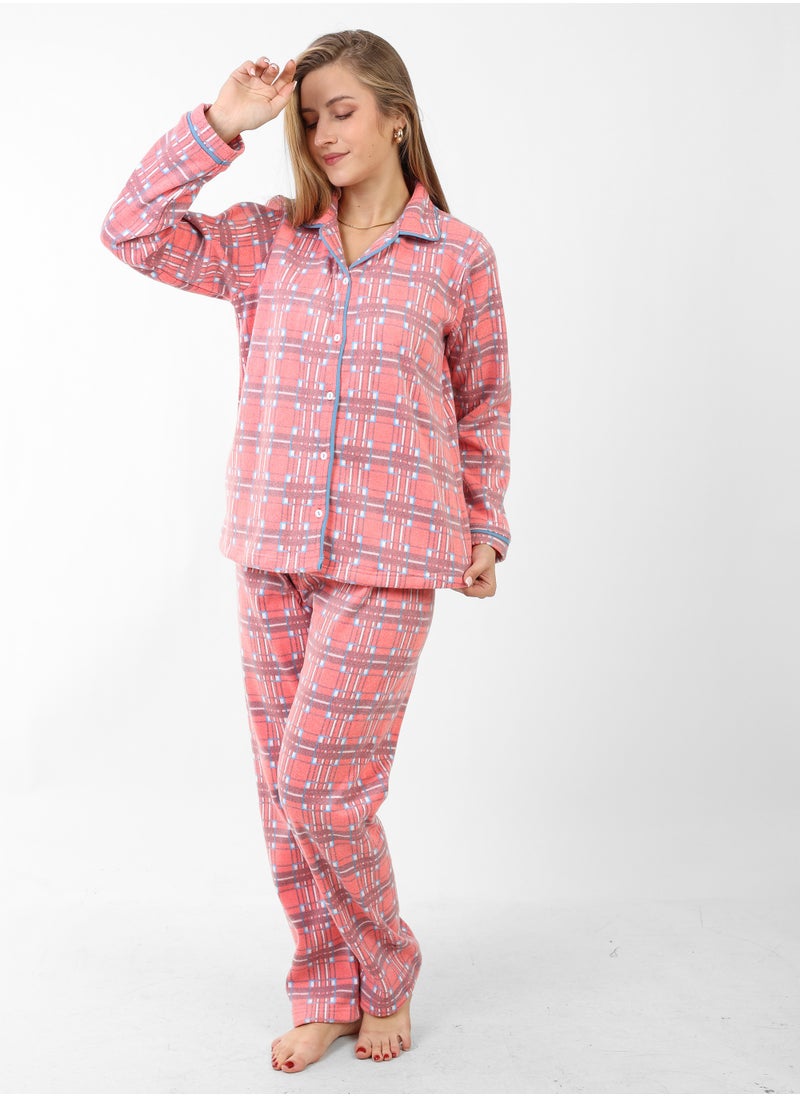 Button-Decorated Printed Fular Pajama: Chic Design Meets Ultimate Comfort - pzsku/Z2356D882C620E7937ECBZ/45/_/1738234115/368b1b64-0034-43c4-baa7-9878850082d5