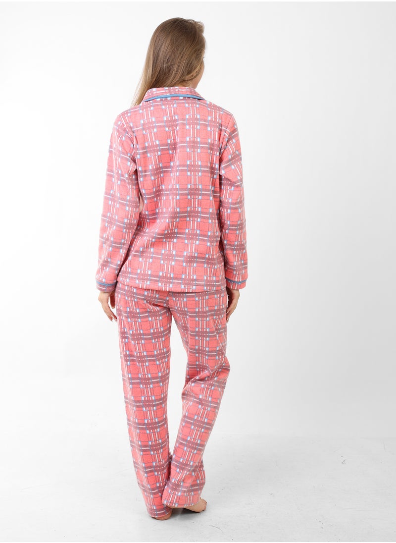 Button-Decorated Printed Fular Pajama: Chic Design Meets Ultimate Comfort - pzsku/Z2356D882C620E7937ECBZ/45/_/1738234186/df227e63-3864-4e97-bb6d-7da26b568f6c