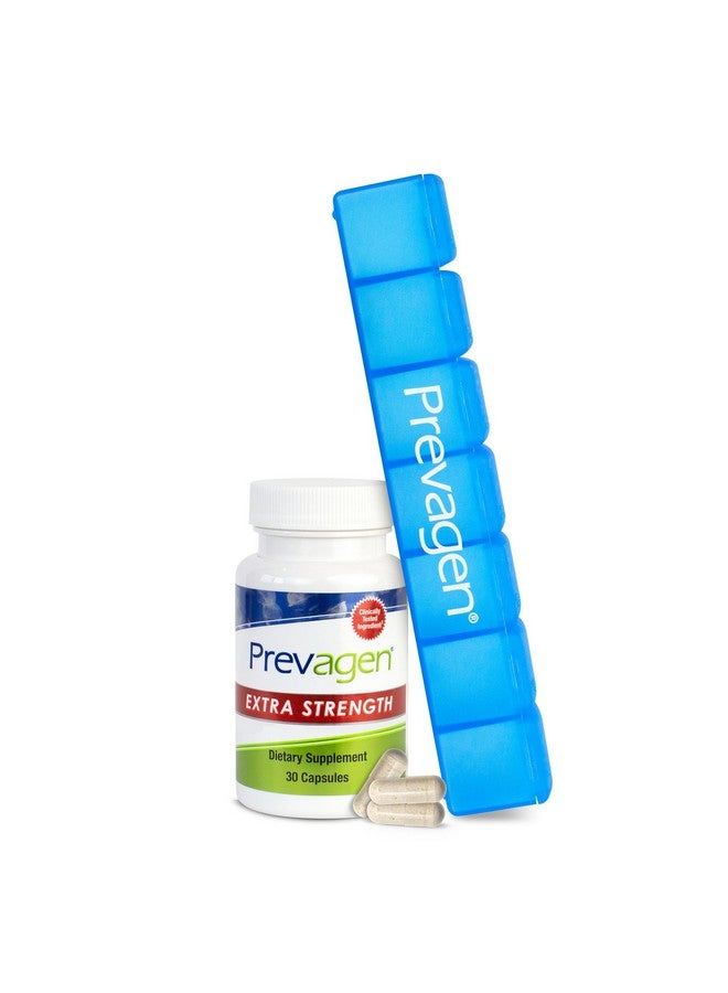 Prevagen Prevagen Extra Strength 20mg, 30 Capsules, with Apoaequorin & Vitamin D and 7-Day Pill Minder - Image 1