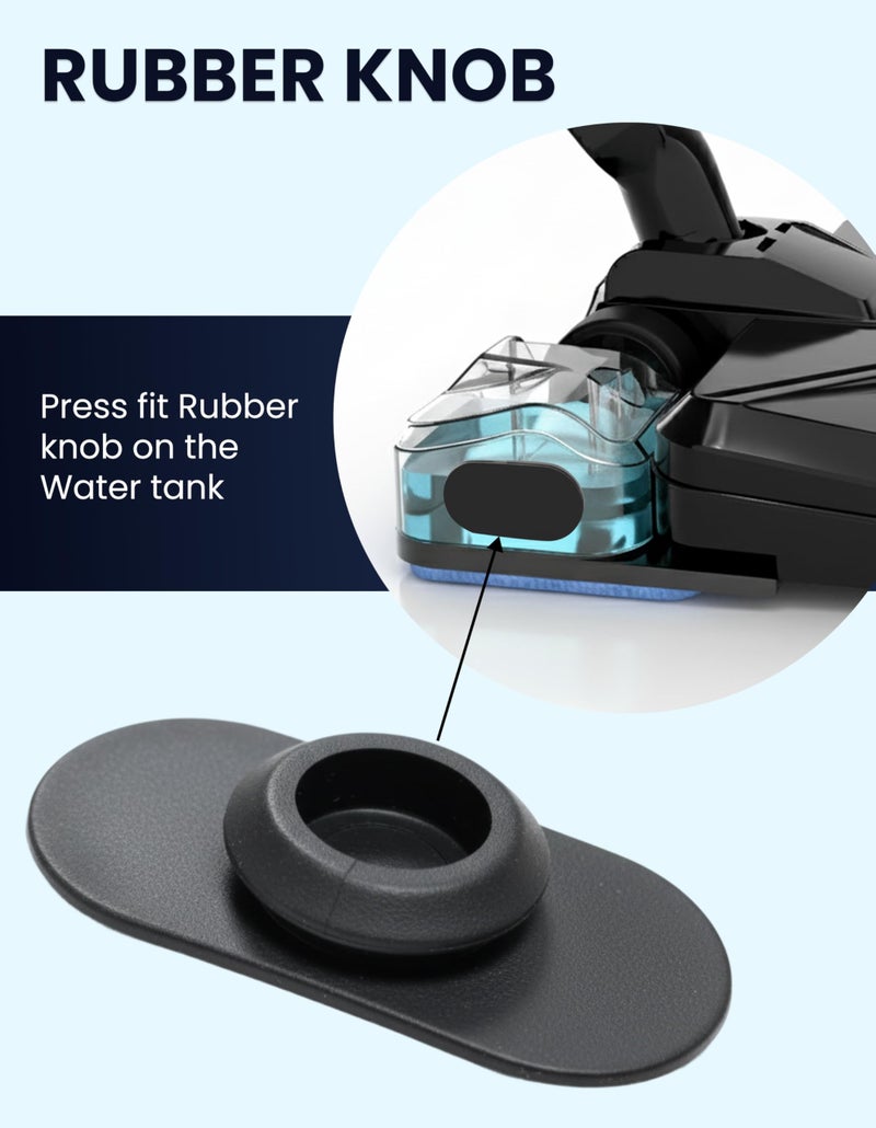 Seznik Vacuum Cleaner Accessory - SZ-V07 Model - Water Tank Rubber Knob 2 pcs + Mopping Pad 2 Pcs Compatible with Seznik Turbo SZ-V07 Model - Image 2