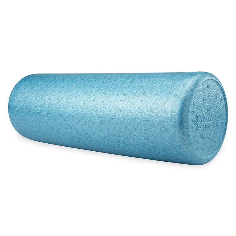 Gaiam Essentials High-Density Foam Roller 18â€ Teal - Image 1
