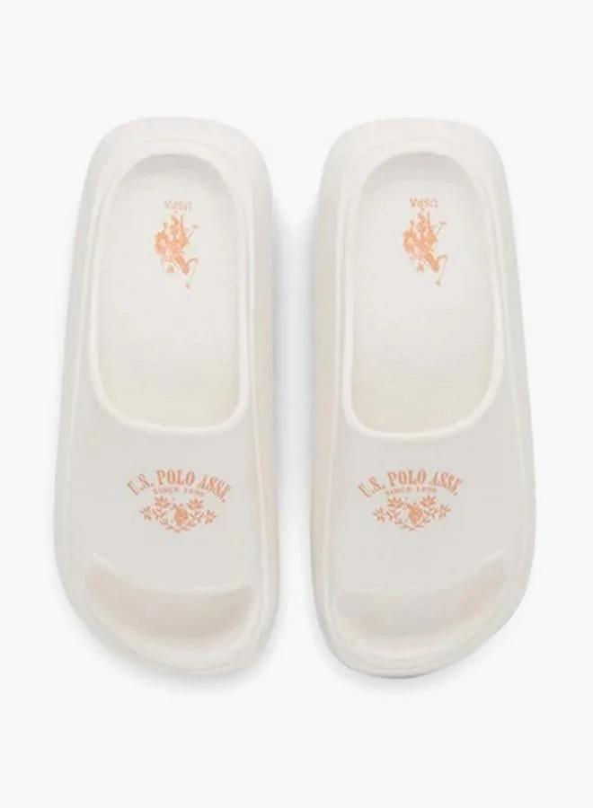 يو اس بولو اسن شباشب نسائية بطبعة شعار