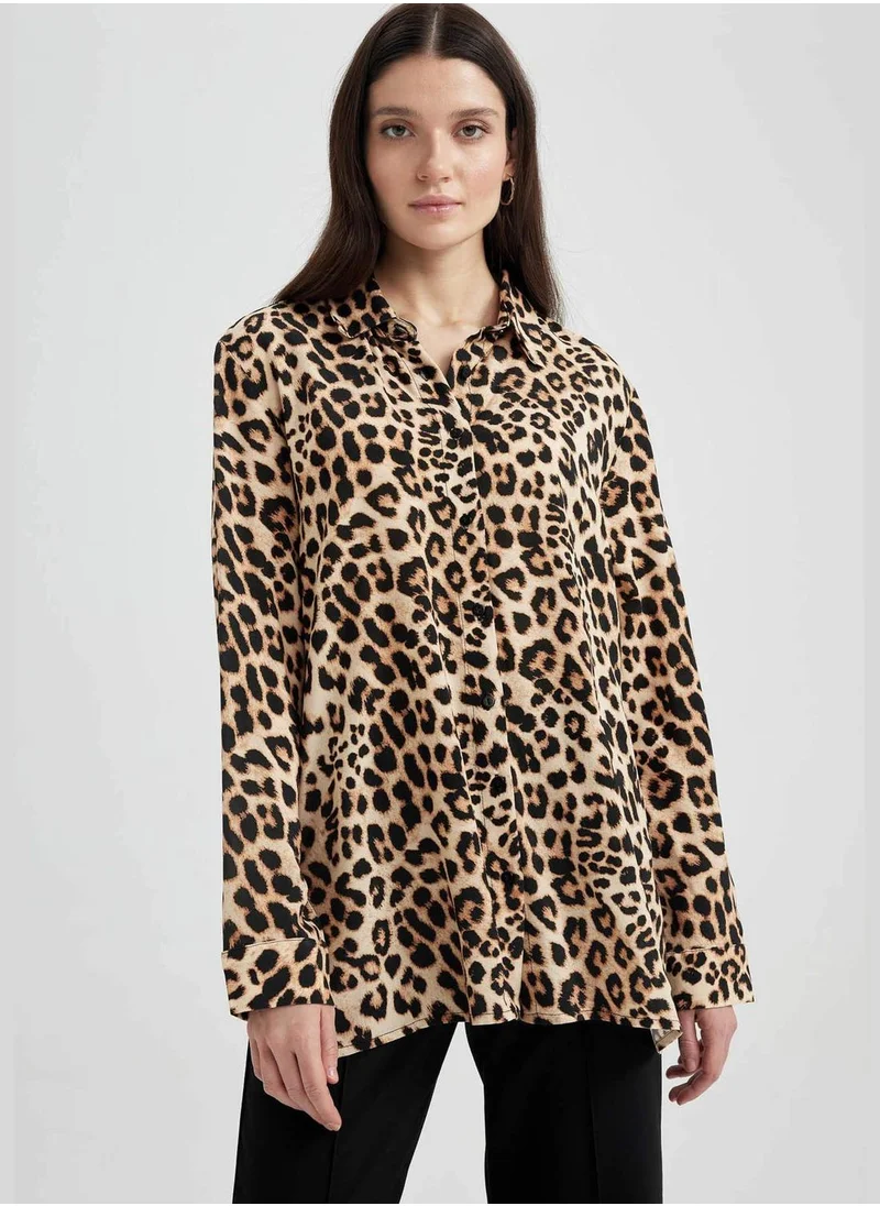 DeFacto Woman Woven Long Sleeve Tunic