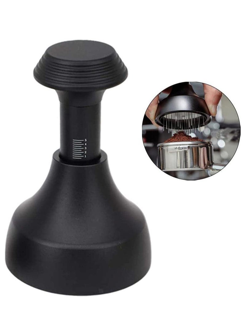 Captaintech Coffee Needle Distribution Tool 54mm Professional Tamper Type Espresso Distributor Leveler For Accessories Suitable For Breville Sage and Other Machines With a Size of 54mm - Image 1