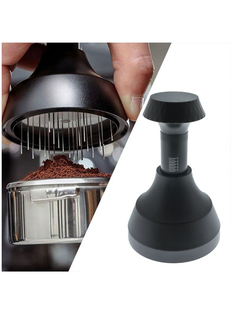 Captaintech Coffee Needle Distribution Tool 54mm Professional Tamper Type Espresso Distributor Leveler For Accessories Suitable For Breville Sage and Other Machines With a Size of 54mm - Image 3