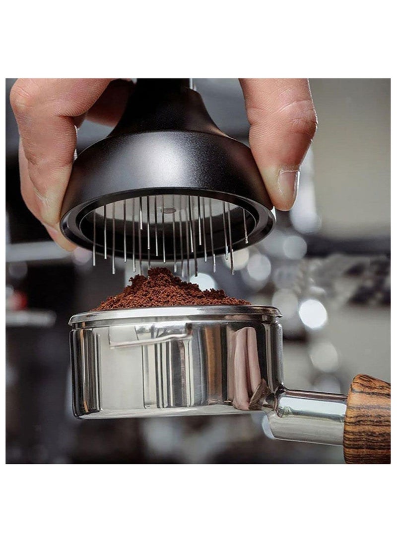 Captaintech Coffee Needle Distribution Tool 54mm Professional Tamper Type Espresso Distributor Leveler For Accessories Suitable For Breville Sage and Other Machines With a Size of 54mm - Image 4