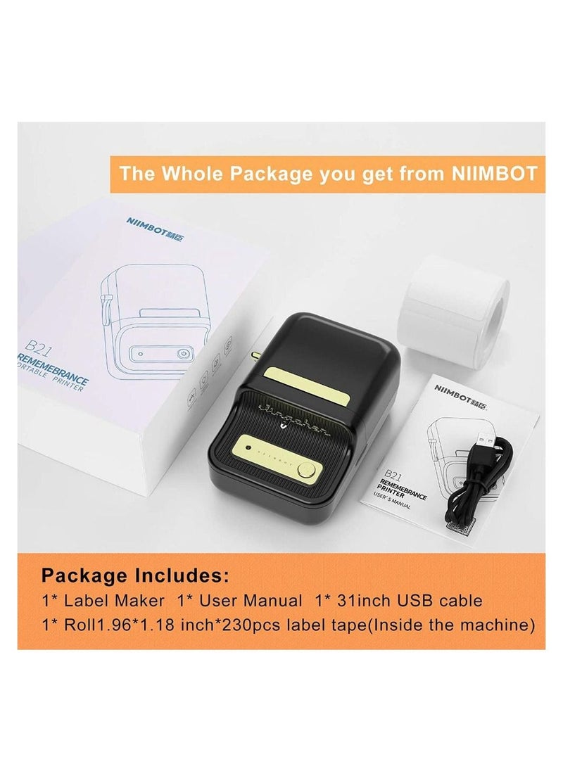 NIIMBOT - NIIMBOT B21 Label Maker Printer - Image 1