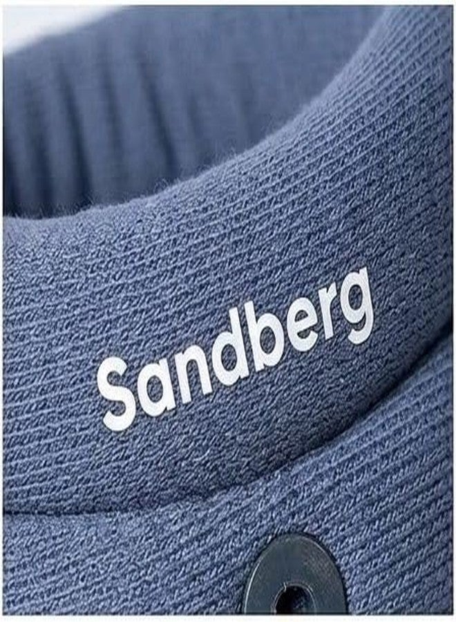 Sandberg Cervical Adjustable Collar Neck Support Brace | Soft Foam Padding | Adjustable Hook and Loop Closure | Lightweight Neck Collar for Women and Men | Grey | Size XL - Image 2
