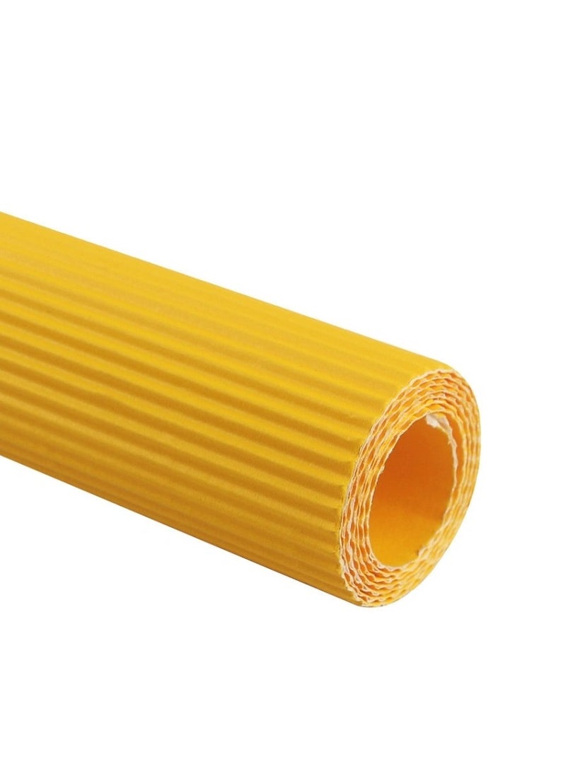 Flamingo Corrugated Paper Thickened Wrapping Paper Handmade DIY Wrapping Paper Material Yellow - Image 2