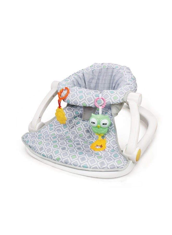 Tiibaby كرسي أرضي للأطفال Tiibaby 68178 مع جرس موسيقي - Image 1