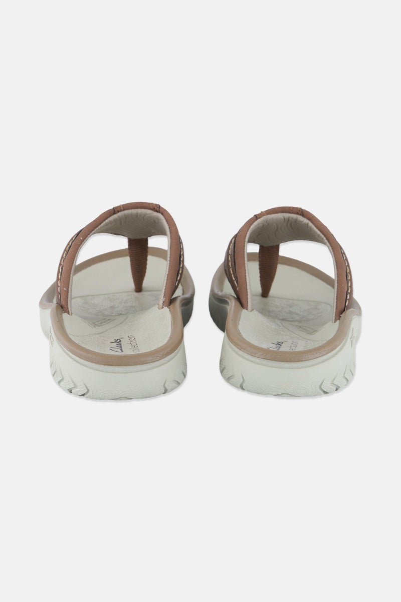 clarks Men Standard Slip On Slippers, Tan - Image 2