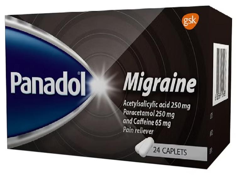 Migraine Relief Tablets 24’s – Fast-Acting Headache & Migraine Pain Relief